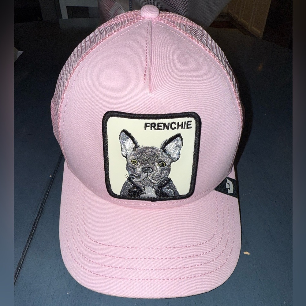 Goorin Bros Pink Frenchie Patch Hat